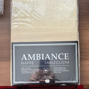 Ambiance Gold Tablecloth
